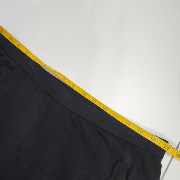 Eileen Fisher Womens System Viscose Jersey Easy Size Large Black Ankle Slouchy - Picture 9 of 12